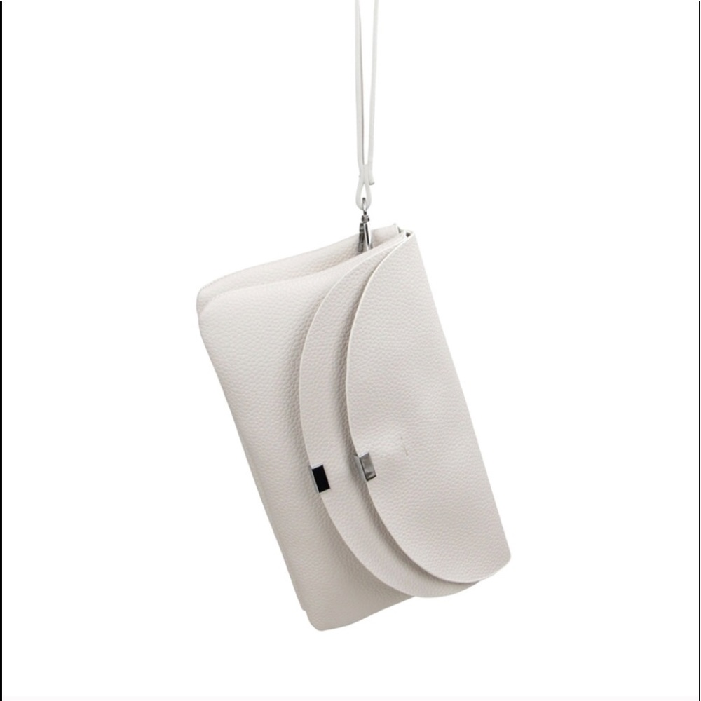 Double Flap Crossbody with Wristlet